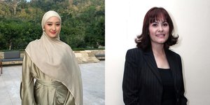 6 Potret Kedekatan Puteri Modiyanti dengan Sandy Harun, Tetap Akur Meski Beda Agama - Sama-Sama Cantik 