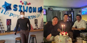 6 Potret Perayaan Ultah Siwon yang ke-35, Bernuansa Biru - Fans Doakan Segera Menikah 