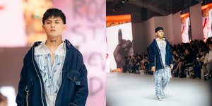 6 Potret Rey Bong Bintang Sinetron 'SALEHA' Saat Melenggang di Catwalk JFW 2025, Apik Bawakan Koleksi Desainer Danjyo Hiyoji - Tatonya Jadi Sorotan