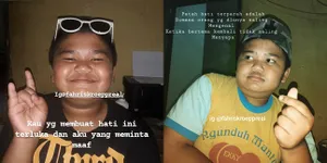 6 Potret Terbaru Fahri Skroepp, Bocah Viral yang Disebut Dewa Patah Hati - Putus Sekolah Karena Difitnah