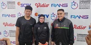 6 Potret Valentino Jebret Antusias Bertanding di TOSI Season 3, Kesempatan Lawan Atlet Legenda