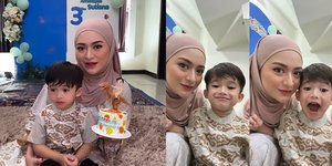 7 Momen Ulang Tahun Adzam Anak Nathalie Holscher & Sule, Dirayakan Syukuran Bareng Anak-Anak Yatim