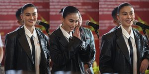 7 Potret Agnez Mo Datangi Kementerian Hukum, Ingin Tepis Kebingungan & Diskusi Terkait Hak Cipta Lagu