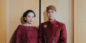 7 Potret Al Ghazali dan Alyssa Daguise di Pernikahan El Rumi - Syifa Hadju, Selalu Tampil Serasi