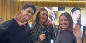 7 Potret Amanda Manopo dan Luna Maya Ngobrol Bareng, Sama-Sama Beri Souvenir Mewah Waktu Nikah