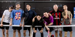 7 Potret Ariel Noah dan The Dudas Minus One Latihan Tenis Bareng Sheila on 7