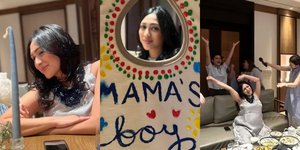 7 Potret Baby Shower Ririn Istri Angga Puradiredja Maliq & D'Essentials, Seru Main Games - Karaokean Bareng Bestie