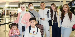 7 Potret Bella Shofie Liburan Bareng Keluarga Lengkap, Ternyata Punya 3 Anak Sambung