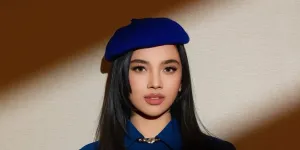 7 Potret Cantik Lyodra dengan Busana Serba Biru Elektrik, Pesonanya Memancar Bikin Terpukau