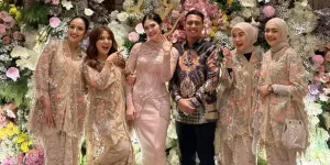 7 Potret Cantiknya Marsha Aruan Jadi Bridesmaid, Tampil Flawless dan Anggun