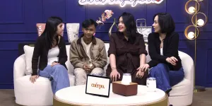 7 Potret Ekspresi Amanda Manopo dan Sara Wijayanto saat Dikenalkan Pacar Fajar Sadboy