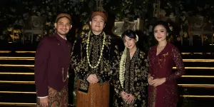 7 Potret Febby Rastanty Pakai Kebaya di Pernikahan Adik, Tampil Manis dan Anggun