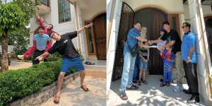 7 Potret Frans Faisal Kakak Fuji Beli Rumah Baru, Bukti Sekeluarga Sukses Semua