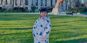 7 Potret Gala Sky Belajar Naik Sepeda hingga Jadi Wibu Bareng Fadly dan Frans Faisal