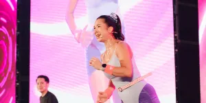 "7 Potret Jennifer Bachdim Jadi Coach di Acara Olahraga, Keluarga yang Ikut Jadi Peserta