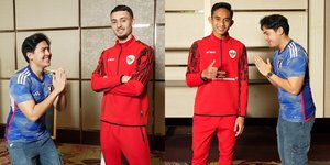 7 Potret Jerome Polin Pakai Jersey Jepang saat Foto Bareng Timnas, Biar Gak Kena Kutukan dan Hujat Netizen