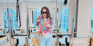 7 Potret Kantor Studio Pilates Shandy Aulia, Desain Mewah dan Elegan bak Hotel