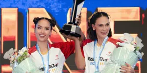 7 Potret Luna Maya Setim dengan Cinta Laura, Tanding Bulutangkis Lawan Hesti - ATT