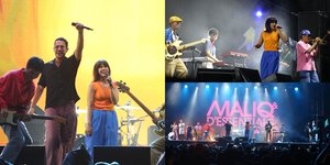 7 Potret MALIQ & D'essentials di Joyland Jakarta, Bawakan 'Senja Teduh Pelita' hingga 'Setapak Sriwedari' - Kamga Sempat Unjuk Kebolehan 