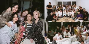 7 Potret Para Penyanyi Buka Puasa Bersama, Yuni Shara Tampil Stunning dengan Kaftan Bergaris - Ada BCL hingga Titi DJ yang Tak Kalah Cantik