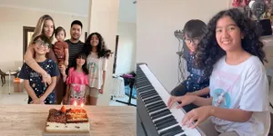 7 Potret Pesta Ulang Tahun Putra Sheila Marcia, Dirayakan Secara Sederhana di Rumah