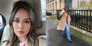 7 Potret Raisa Liburan di Paris, Jalan Santai Nikmati Kota dan Mampir ke Kafe LV hingga Dikira Bule