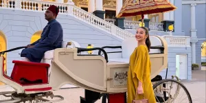 7 Potret Raline Shah Liburan di India, Tampil Menawan bak Aktris Bollywood