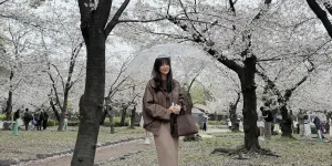 7 Potret Raya Kohandi Liburan ke Jepang, Nikmati Keindahan Sakura hingga Gunung Fuji