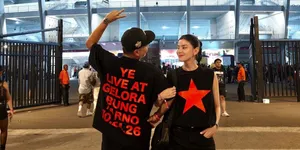 7 Potret Artis Nonton Konser Kanye West di GBK, dari Gading Marten hingga Atta Halilintar