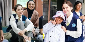 7 Potret Syifa Hadju Rayakan Ultah ke-24 Bersama Anak Panti Asuhan, Cantiknya Luar Dalam