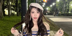 7 Potret Terbaru Carmen Hearts2Hearts dengan Makeup Gyaru, Dipuji Cantik Bak AI