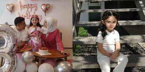 7 Potret Ulang Tahun Guzel Putri Ali Syakieb, Tampil Cantik Bak Princess Bergaun Pink - Makin Menggemaskan di Usia 3 Tahun