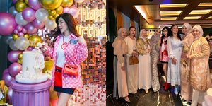 7 Potret Ulang Tahun Sonia Wibisono, Tetap Cantik Menawan Meski Jelang Kepala 5 - Fashionable Abis Kenakan Rok Mini dan Sepatu Boots