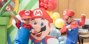 7 Potret Ultah Anak Sulung Kesha Ratuliu yang ke-4, Usung Tema Super Mario