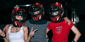 7 Potret Yuki Kato Main Gokart, Tampil Keren Bak Pembalap