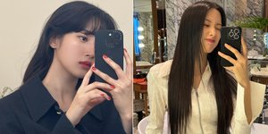 8 Foto Mirror Selfie Moon Ga Young yang Selalu Cantik, Gaya Apapun Tetap Menawan