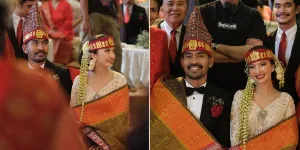 8 Foto 'Pernikahan' Robby Purba dan Raline Shah dengan Adat Batak, Cocok Banget!