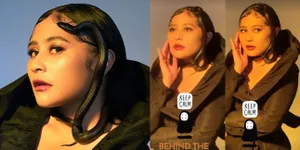 8 Momen Photoshoot Terbaru Prilly Latuconsina dengan Properti Hidup, Senang Disebut Mirip Vilain dalam Film Batman