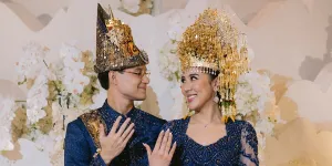 8 Potret Akad Nikah Elegan Teuku Rassya dan Cleantha Islan Usung Adat Aceh