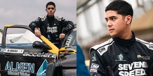 8 Potret Al Ghazali NgeDrift Mobil, Maia Estianty, Alyssa Daguise Hingga Thariq & Aaliyah Datang Beri Support