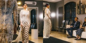 8 Potret Almira Yudhoyono Tampil Runway Pakai Kebaya Modern Saat Lulus Kelas Modeling, Annisa Pohan dan AHY Beri Dukungan