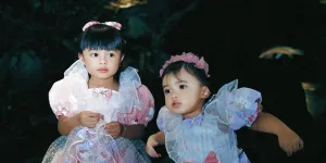 8 Potret Ameena dan Azura Nyanyikan Lagu yang Dipakai Atta Lamar Aurel Hermansyah