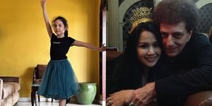 8 Potret Anak Achmad Albar yang Berparas Cantik - Kini Sudah Besar, Ibu dan Ayahnya Punya Selisih Umur 37 Tahun