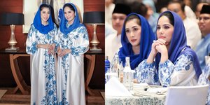 8 Potret Annisa Pohan Buka Puasa Bersama, Penampilan Cantik & Kompak Bareng Saudara Ipar