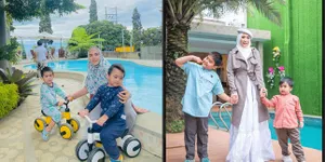 8 Potret April Jasmine Istri Ustaz Solmed Momong 3 Anak, Gaya Hidup Mewahnya Sedang Disorot 