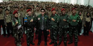 8 Potret Atta Halilintar Ikut Pelatihan Persami dan Bella Negara, Penuh Semangat
