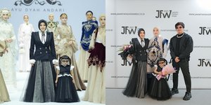 8 Potret Aurel Hermansyah Melenggang di Catwalk JFW 2024 Bareng Ameena, Kompak Kenakan Busana Bernuansa Monokrom - Tubuh Langsingnya Jadi Sorotan