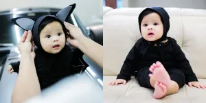 8 Potret Baby Ameena yang Gemesin Banget Pakai Kostum Halloween, Bergaya Ala Catwoman Malah Lucu dan Nggak Ada Seremnya