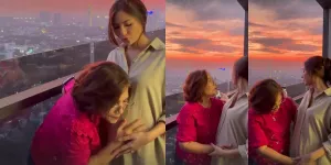 8 Potret Babybump Jessica Mila yang Semakin Jelas, Dielus Sayang Oleh Sang Ibunda - Tak Sabar Ketemu Cucu