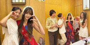 8 Potret Bridal Shower Yupi JKT48 yang Berlangsung Penuh Air Mata Bahagia, Haruka Nakagawa Beri Ucapan Manis